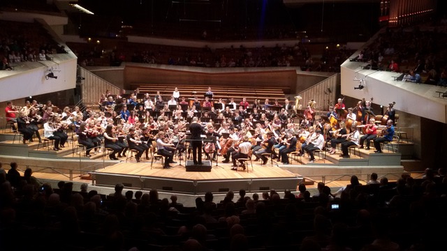 Schulorchestertreffen am 26.5.2019 in der Philharmonie - das Siemens - Orchester war dabei!