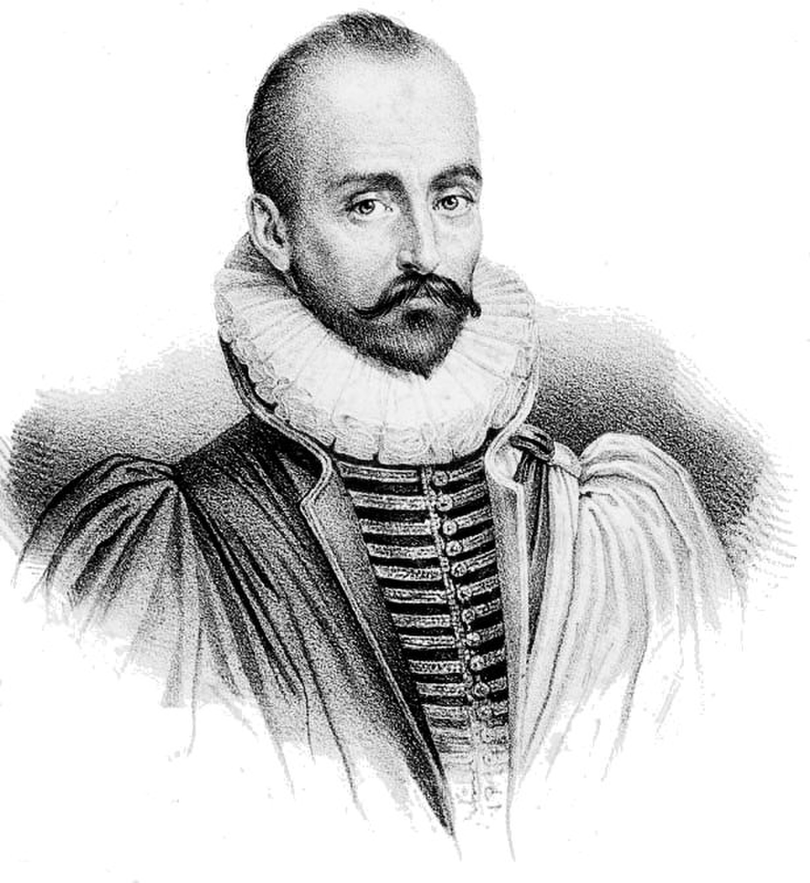 Das Bild ist gemeinfrei und zeigt Michel de Montaigne, Begr&uuml;nder des philosophischen Essays
